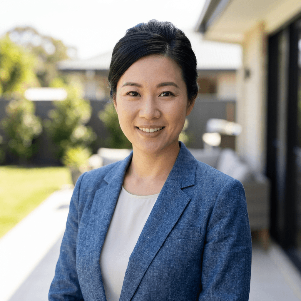 Alicia Nguyen in her mid 30s, professional appearance